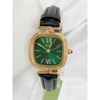 Đồng hồ Nữ Ieke No 88123 mặt vuông nhỏ Vintage dây da bóng thắt lưng sang trọng,phong cách mới nhẹ nhàng đơn giản
