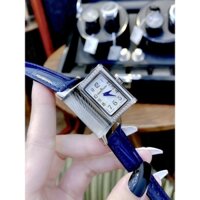 Đồng Hồ Nữ JAEGER LECOULTRE REVERSO ONE RED-WINE Máy Thuỵ Sỹ Dây Da Xanh Sang Chảnh Mặt Chữ Nhật