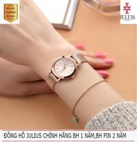 Đồng Hồ Nữ JULIUS JU970 Đồng