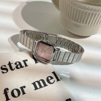 Đồng hồ nữ mặt số nhỏ vuông thương hiệu NAIDU, cao cấp, nhẹ nhàng, sang trọng, thời trang đơn giản, phong cách đại học