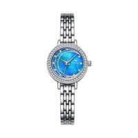 Đồng Hồ Nữ Mặt Trăng Chính Hãng Mark Fairwhale Mặt Tròn Size 24mm Dây Thép Chống Nước 30M Phong Cách Trẻ Trung Tinh Tế