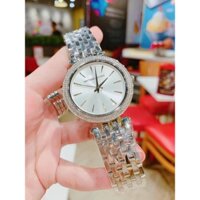 Đồng Hồ Nữ Michael Kors Darci Silver Dial Pave Bezel MK3190