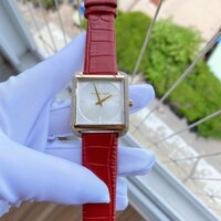 Đồng Hồ Nữ Michael Kors Dây Da Đỏ MK2623 32x32mm Quartz Chính Hãng