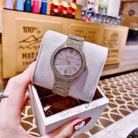Đồng hồ nữ Michael Kors MK3360 Kerry Pavé Watch 38mm, Authentic, Full box, Luxury diamond watch