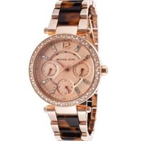 Đồng Hồ Nữ Michael Kors MK5841 Rose Gold Đính Đá Viền Size 33mm