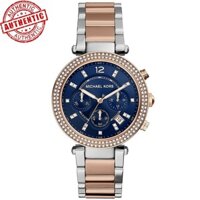 Đồng Hồ Nữ Michael Kors MK6141 39mm Dây Demi Rose Mặt Xanh Tím