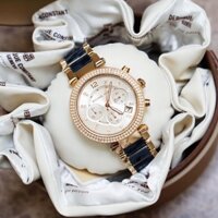 Đồng hồ nữ Michael Kors MK6238 Women's Parker Blue Watch, Authentic, Full Box, Luxury diamond watch