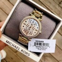 Đồng hồ nữ Michael Kors MK6469 Women's Mini Parker Gold-Tone Watch, Authentic, Full box, Luxury diamond watch