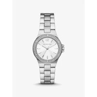 Đồng hồ nữ Michael Kors MK7280 Mini-Lennox Three-Hand Stainless Steel Watch, Authentic, Full box, Luxury diamond watch