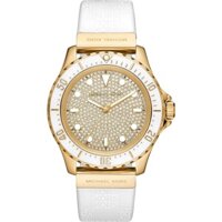 Đồng Hồ Nữ Michael Kors MK7357 Everest White Silicone Gold 42mm