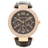 Đồng hồ nữ Michael Kors Parker Rose Gold Black MK2547