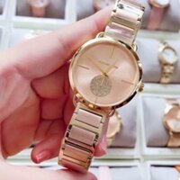 🧡🧡ĐỒNG HỒ NỮ MICHAEL KORS MK3706 Portia Rose Sunray Dial Ladies Two Tone Watch 36.5mm🧡