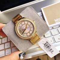 Đồng hồ nữ Michael Kors MK3801- Mini Kerry Gold-Tone Watch [bonus]