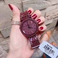 đồng hồ nữ michael MK3782  size 39mm 💜 Nữ hoàng Darci Tím đến từ vương quốc MicĐính full đá crystal 🔮 🔺Chống nước 50m