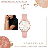 Đồng hồ nữ MK auth - đồng hồ Micheal-kors Pyper Rose Gold-Tone Leather Watch 38MM