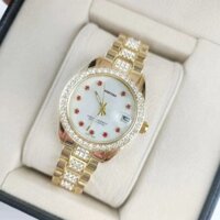 Đồng hồ nữ mới Vòng tay thời trang kim cương Đồng hồ thạch anh