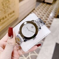 Đồng Hồ Nữ MoVa.do 3600336 Mặt Tròn Siz 36mm Máy Quartz (Pin) Dây Kim Loại Mặt Nhũ Ánh Kim