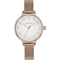 Đồng hồ Nữ Obaku V237LXVIMV