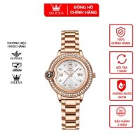Đồng hồ nữ Olevs size 34mm mặt full đá sang trọng,Đồng hồ đeo tay nữ thời trang công sở hiện đại,Đồng hồ đẹp chính hãng