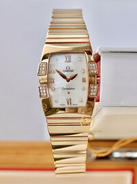 Đồng hồ nữ Omega Constellation Red gold Diamanten Watch 1186.75.00 vàng khối