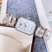 Đồng hồ nữ phong cách mới, Đồng hồ đeo tay thời trang, Đồng hồ nữ mặt số nhỏ vuông