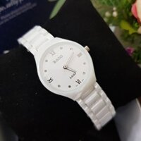 Đồng Hồ Nữ Rado Đá Sứ Trắng Mặt Số La Mã