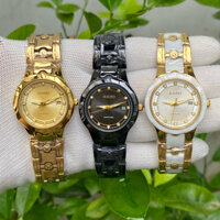Đồng Hồ Nữ R.D vỏ đá . Kính sapphire chống trầy . Máy pin Nhật . Chống nước tốt
