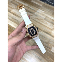 Đồng Hồ Nữ RM máy automatic thuỵ sỹ, Mặt kính sapphire, Khung thép 904L cao cấp, Bảo Hành 5 năm