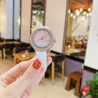 Đồng Hồ Nữ Rocos Thiết kế mâm xôi full đá