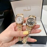 đồng hồ nữ Rolex Datejust 31mm máy japan quartz, viền đá cz