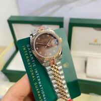 đồng hồ nữ Rolex Datejust 31mm máy cơ nhật bản, viền đá cz