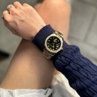 Đồng hồ Nữ Rolex Datejust đính đá, Chất Liệu Vỏ Titanium, Chất liệu dây đeo Thép Không Ghỉ Cao Cấp