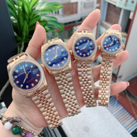 Đồng hồ nữ ROLEX mặt và số đính đá đủ sz28/32/36/38/40mm