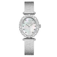 Đồng hồ Nữ Saga 71931-SVWHSV-2 Chính Hãng, Quartz, Kính Cứng Chống Va Đập