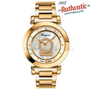 Đồng hồ nữ Salvatore Ferragamo FQ4150013 Minuetto Gold-Plated Stainless Steel Watch