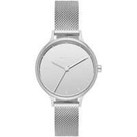 Đồng hồ nữ Skagen Anita vỏ bạc mặt xám gương- 30mm-SKW2410 [bonus]