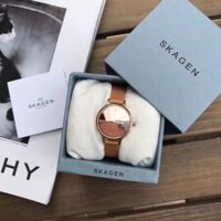 Đồng Hồ Nữ Skagen Dây Lưới Rose Gold SKW2413 30mm Chính Hãng