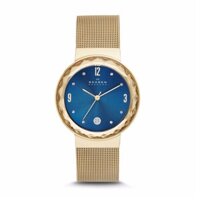 Đồng Hồ Nữ Skagen Dây Lưới Vàng SKW2181 34mm Chính Hãng