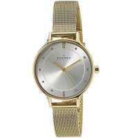 Đồng Hồ Nữ Skagen Dây Lưới Gold SKW2150 30mm Chính Hãng