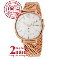 Đồng hồ nữ Skagen SKW2401 màu Vàng hồng (Rose Gold) mặt trắng size 34mm- Item no: SKW2401 [bonus]