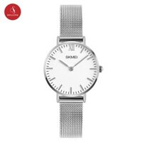 Đồng hồ nữ SKMEI 1181 cao cấp 28mm (Bạc) + Tặng Hộp đựng đồng hồ thời trang