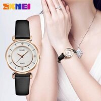 Đồng hồ nữ thạch anh Skmei 1330 chống thấm nước kiểu dáng thanh lịch - Hàng chính hãng