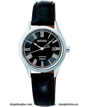 Đồng hồ nữ thép không gỉ Seiko Quartz SXDG23P1
