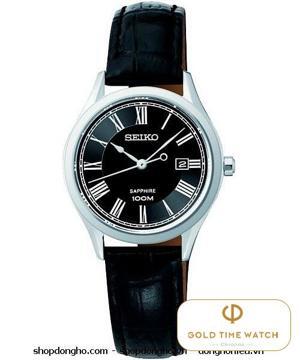 Đồng hồ nữ thép không gỉ Seiko Quartz SXDG23P1
