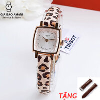Đồng Hồ Nữ TISSOT LOVELY SQUARE T058.109.37.036.00  Chính Hãng Tặng Dây Da Cao Cấp
