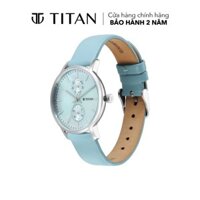 Đồng hồ Nữ TITAN dây da - Slimline Ladies-Ph2 34 mm Mặt Mother Of Pearl - 95143SL01