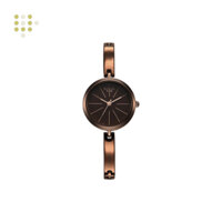 Đồng hồ nữ TITAN Raga Viva 2606QM03 dây kim loại – Nâu