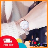 Đồng Hồ Nữ ULZZANG Dây Kim Loại Chính Hãng Thiết Kế Đơn Giản Sang Trọng