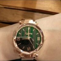 ĐỒNG HỒ NỮ ULZZANG MẶT VÁT 3D KHÓA TỪ SANG TRỌNG