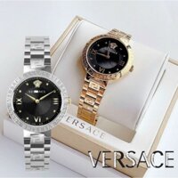 Đồng Hồ Nữ Versace Damenuhr VE2K00721 Mặt Tròn Siz 36mm Dây Kim Loại Máy Thuỵ Sỹ Sang Chảnh